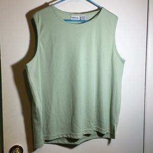 Mint green tank top